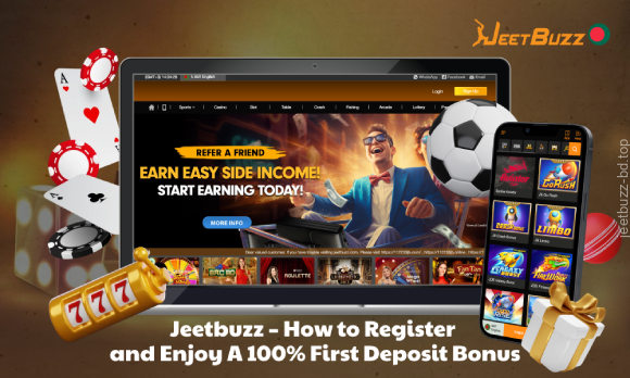 Jeetbuzz players can get a 100% bonus on their first deposit, enjoy a wide range of sports betting and casino games on the site and mobile app